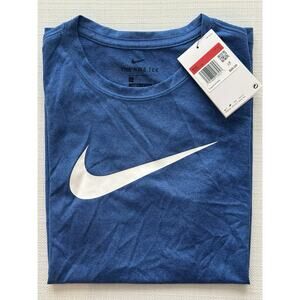 Nike Dri-Fit Blue T-Shirt Boys Large